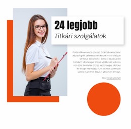 24 A Legjobb Titkársági Szolgáltatások - Gyönyörű Weboldal Dizájn