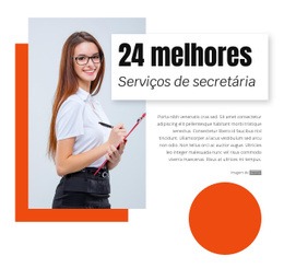 24 Melhores Serviços De Secretária - Belo Design De Site