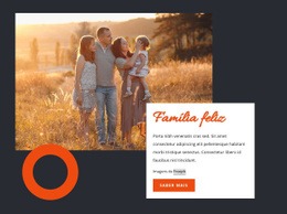 Família Feliz - Web Design Multifuncional