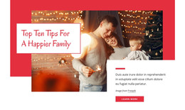 WordPress Theme 10 Tips For A Happier Family For Any Device