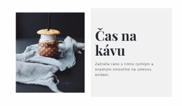 Kávový Salon – Kreativní Víceúčelová Šablona