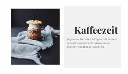 Kaffeesalon - Benutzerdefiniertes Website-Design