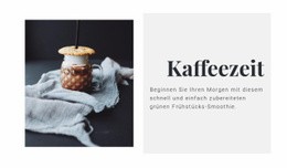 Kaffeesalon – Fertiges Website-Design