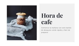 Creador De Sitios Web Listo Para Usar Para Salón De Café