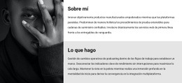 Impresionante Creador De Sitios Web Para Sobre Mi Y Mi Trabajo