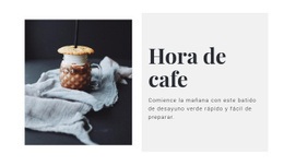 Salón De Café - HTML Site Builder