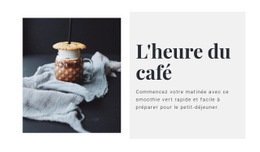 Salon De Café - HTML Site Builder