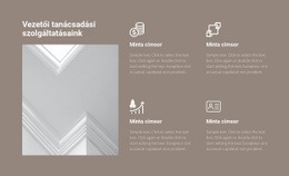 Vezetői Tanácsadási Szolgáltatások – Webhelysablon Letöltése