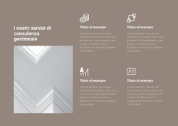 Servizi Di Consulenza Gestionale - Modello Di Sito Web Gratuito