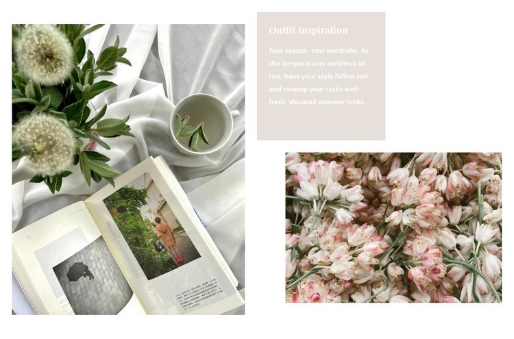 Tender style in art Squarespace Template Alternative