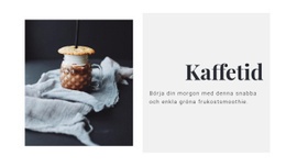 Kafé – Responsivt WordPress-Tema