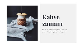 Kahve Salonu - Duyarlı WordPress Teması