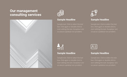 Management Consulting Services - Free Website Template