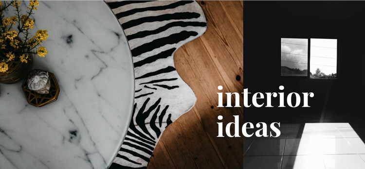 Read interior ideas  Website Mockup