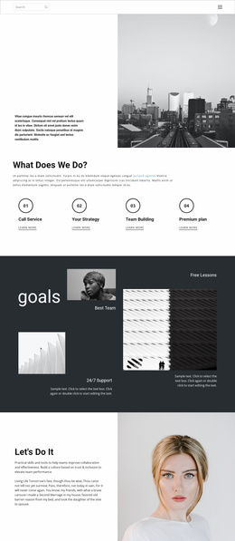 Business Promotion Agency - Simple Website Template