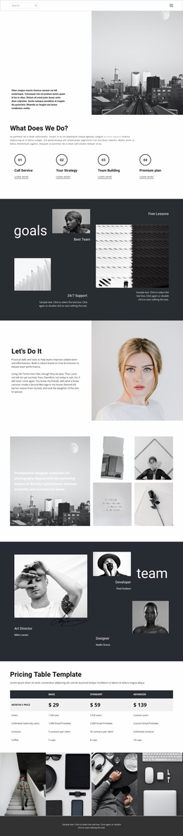 Promotion Html5 Template Promotion Website Templates | Nicepage