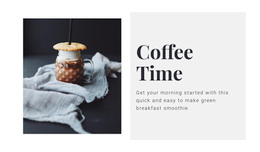 Coffee Salon - Responsive WordPress Theme