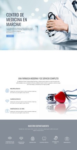 Creador De Sitios Web Exclusivo Para Farmacia Y Medicina