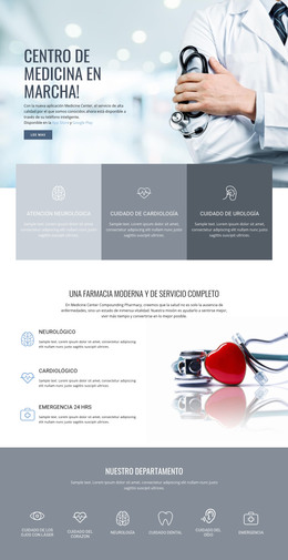 Farmacia Y Medicina - Plantilla HTML5