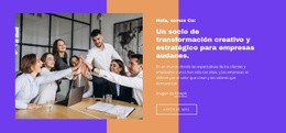 Transformación Estratégica Exitosa - Tema Exclusivo De WordPress