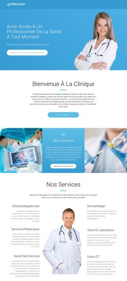 Pro Santé Et Médecine - Créateur De Site Web