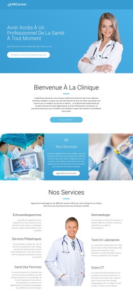 Pro Santé Et Médecine - Build HTML Website