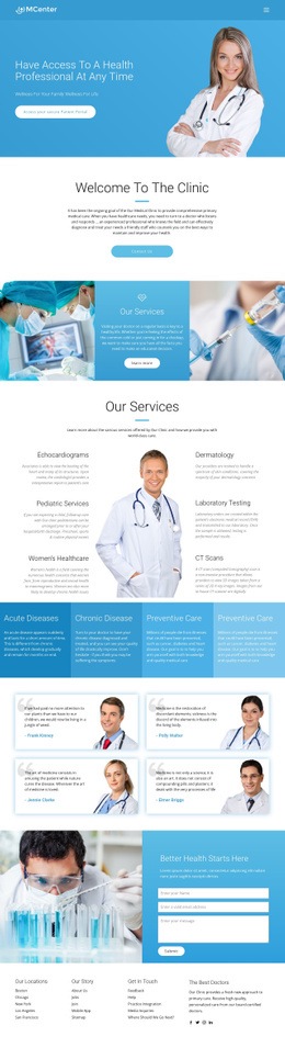 120 Medicine & Science Html Code Examples | Nicepage