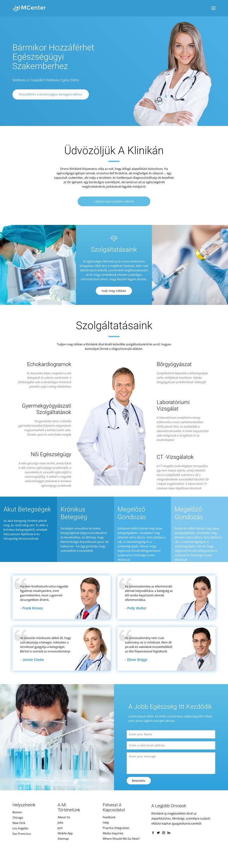 Pro egészség és gyógyszer HTML Sablon
