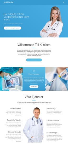 Pro Hälsa Och Medicin - Nedladdning Av HTML-Mall
