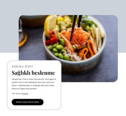 Sağlıklı Beslenme Alışkanlıkları Oluşturun Html Şablonunu Ücretsiz Indirin