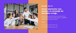 Başarılı Stratejik Dönüşüm Için En Yaratıcı Joomla Şablonu