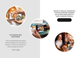 Fotografie Pro Sociální Sítě – Kreativní Víceúčelová Šablona