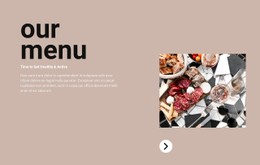 Free CSS For Fresh Dishes