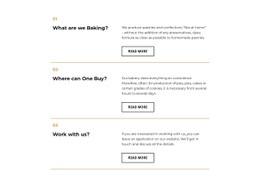 How The Restaurant Works Basic Html Template With CSS