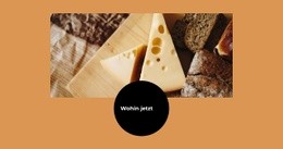 Käseherstellung - Vielseitiges Website-Modell
