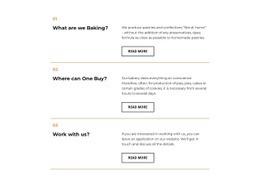 How The Restaurant Works - Simple Html Code