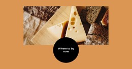 Cheese Production - Responsive HTML5 Template