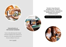 Fényképezés A Közösségi Médiához – Prémium Sablon