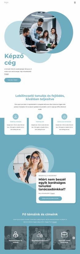 Weboldal Inspiráció Tanulási És Bevonási Szolgáltatások Számára