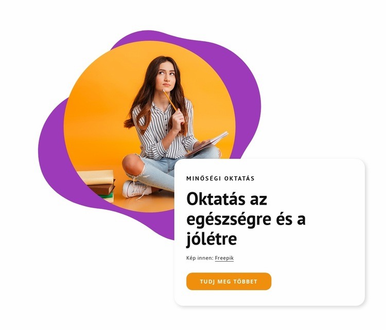 Egészségügyi oktatás WordPress Téma