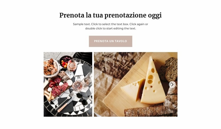 Galleria degli spuntini Modelli di Website Builder