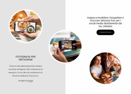 Fotografia Per I Social - Mockup Del Sito Web Per Qualsiasi Dispositivo