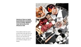 Websiteontwerp Voor Snacktafel