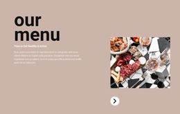 Fresh Dishes - Creative Multipurpose One Page Template
