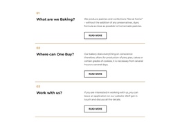 How The Restaurant Works - Drag & Вrop One Page Template