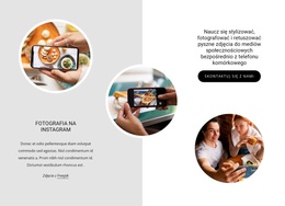 Oszałamiający Motyw WordPress Dla Fotografia Dla Mediów Społecznościowych