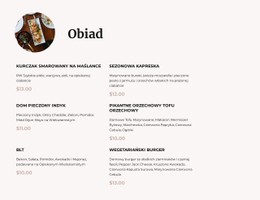 Nasze Menu Na Lunch Bezpłatna Witryna Internetowa