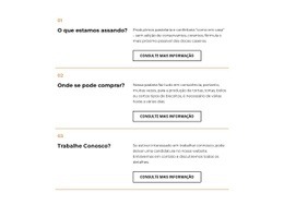 Design De Site Premium Para Como Funciona O Restaurante