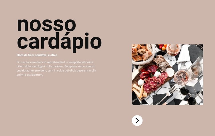 Pratos frescos Template CSS