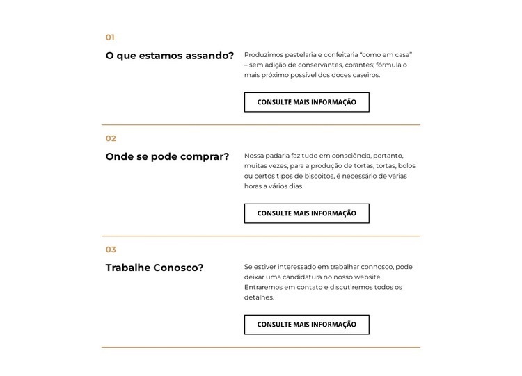 Como funciona o restaurante Landing Page